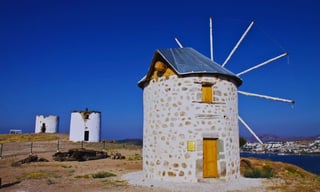 bodrum windmills