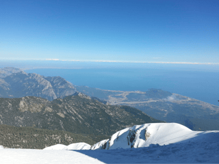 Mount Tahtali's Panoramic Vistas Near Kemer, Antalya