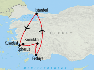 Air Travel from Fethiye to Istanbul
