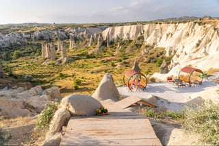 View of Pigeon Valley in Goreme National Park