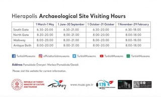 Hierapolis visiting hours