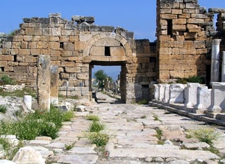 North Byzantine Gate, Hierapolis