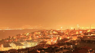 Panoramic wiev izmir in Turkey