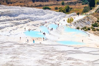 The Other-Worldly Pamukkale Hot Springs