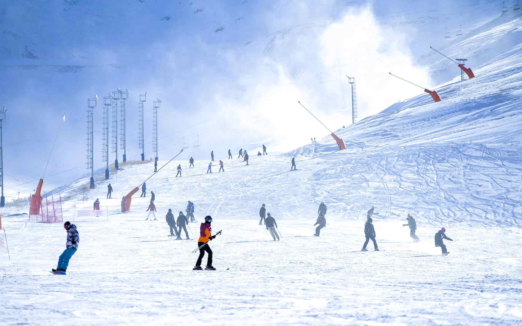 Skiing in Uludağ